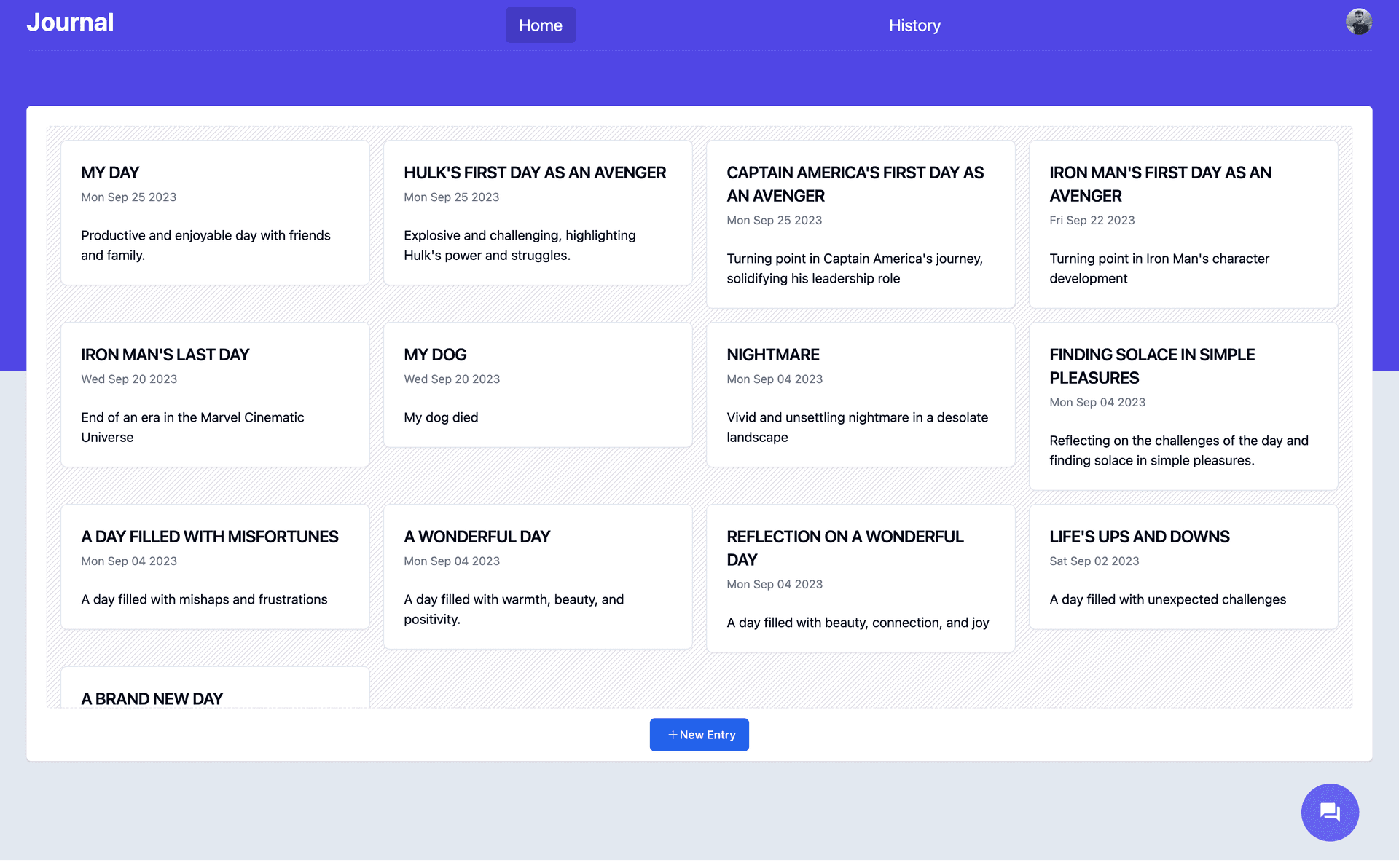 Diary Insights